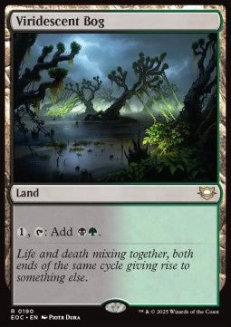 Edge of Eternities Commander 0190 Viridescent Bog