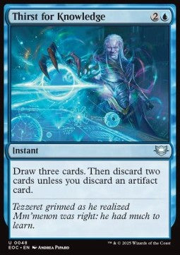 Edge of Eternities Commander 0048 Thirst of Knowledge