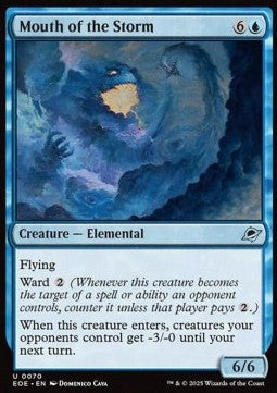 Edge of Eternities 0070 Mouth of the Storm (Foil)