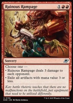 Edge of Eternities 0158 Ruinous Rampage