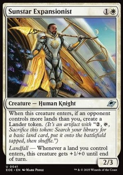 Edge of Eternities 0041 Sunstar Expansionist