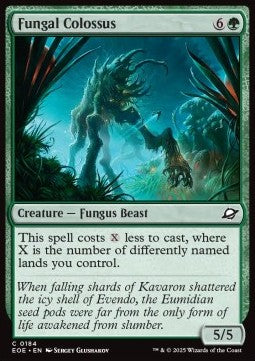Edge of Eternities 0184 Fungal Colossus