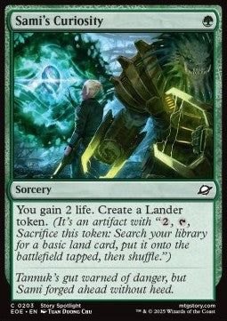 Edge of Eternities 0203 Sami's Curiosity (Foil)