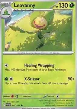 White Flare 003/086 Leavanny (Reverse Holo)