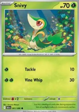 Black Bolt 001/086 Snivy