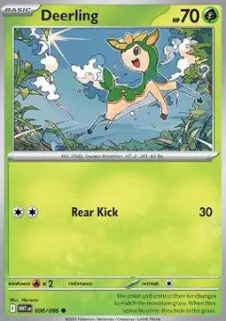 White Flare 006/086 Deerling (Reverse Holo)