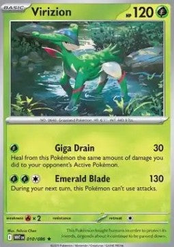 White Flare 010/086 Virizion (Holo)
