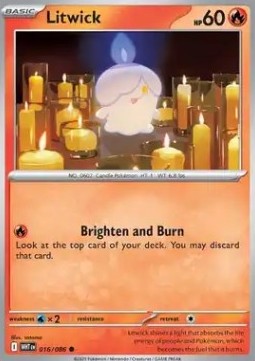 White Flare 016/086 Litwick