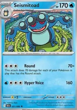 Black Bolt 021/086 Seismitoad