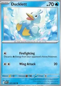 White Flare 025/086 Ducklett