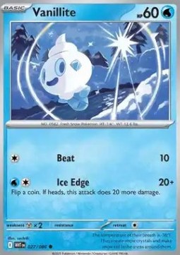White Flare 027/086 Vanillite