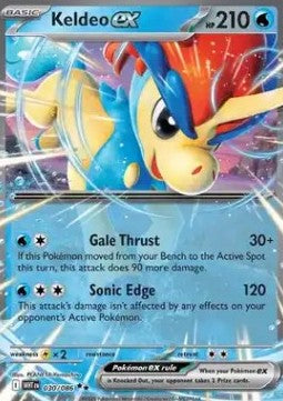 White Flare 030/086 Keldeo ex