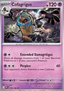 White Flare 040/086 Cofagrigus (Holo)