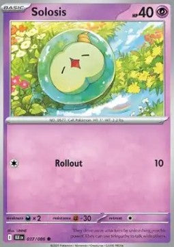 Black Bolt 037/086 Solosis (Reverse Holo)