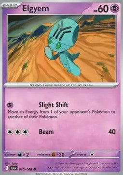 Black Bolt 040/086 Elgyem (Reverse Holo)