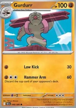 Black Bolt 048/086 Gurdurr (Reverse Holo)