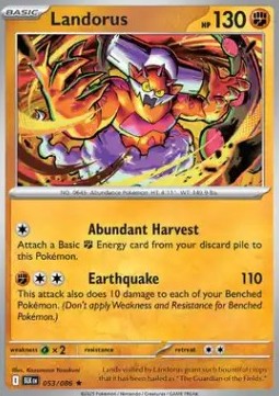 Black Bolt 053/086 Landorus (Holo)