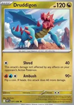 White Flare 071/086 Druddigon