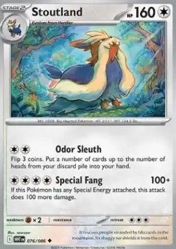 White Flare 076/086 Stoutland
