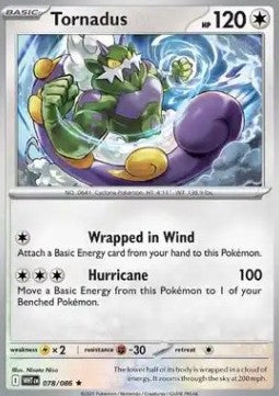White Flare 078/086 Tornadus (Holo)