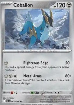 Black Bolt 066/086 Cobalion (Holo)