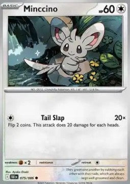 Black Bolt 075/086 Minccino (Reverse Holo)