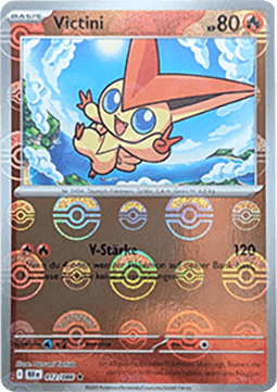 Black Bolt 012/086 Victini (Reverse Holo Pokeball)