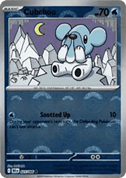 Black Bolt 025/086 Cubchoo (Reverse Holo Pokeball)