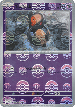 White Flare 039/086 Yamask (Reverse Holo Pokeball)