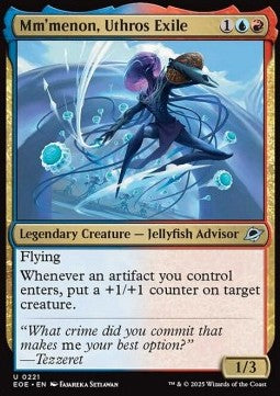 Edge of Eternities 0221 Mm'menon, Uthros Exile (Foil)