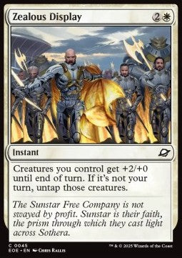 Edge of Eternities 0045 Zealous Display (Foil)
