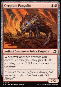 Edge of Eternities 0150 Oreplate Pangolin (Foil)