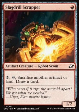 Edge of Eternities 0160 Slagdrill Scrapper (Foil)
