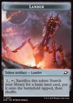 Lander 0004 Robot 0010 Edge of Eternities Token