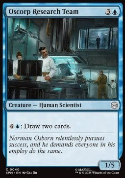 Marvel's Spider-man 0040 Oscorp Research Team (Foil)