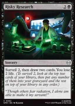 Marvel's Spider-man 0062 Risky Research (Foil)