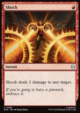 Marvel's Spider-man 0088 Shock (Foil)