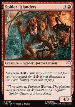 Marvel's Spider-man 0091 Spider-Islanders (Foil)