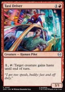 Marvel's Spider-man 0097 Taxi Driver