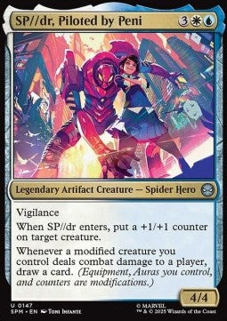 Marvel's Spider-man 0147 SP//dr, Piloted by Peni (Foil)
