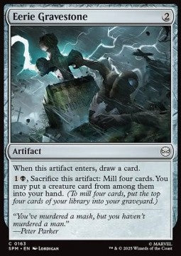 Marvel's Spider-man 0163 Eerie Gravestone