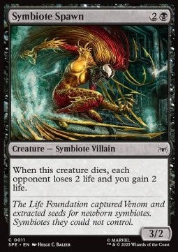 Marvel's Spider-man Eternal 0011 Symbiote Spawn (Foil)