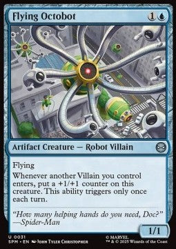 Marvel's Spider-man 0031 Flying Octobot (Foil)