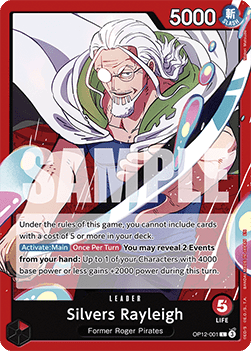Legacy of the Master OP12-001 Silvers Rayleigh
