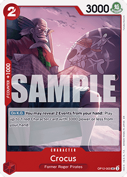 Legacy of the Master OP12-003 Crocus