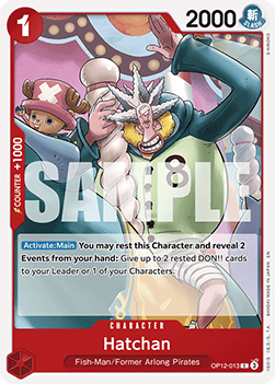 Legacy of the Master OP12-013 Hatchan