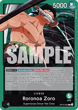 Legacy of the Master OP12-020 Roronoa Zoro