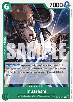 Legacy of the Master OP12-022 Inuarashi