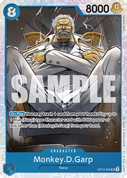 Legacy of the Master OP12-056 Monkey.D.Garp (Foil)