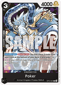 Legacy of the Master OP12-091 Poker
